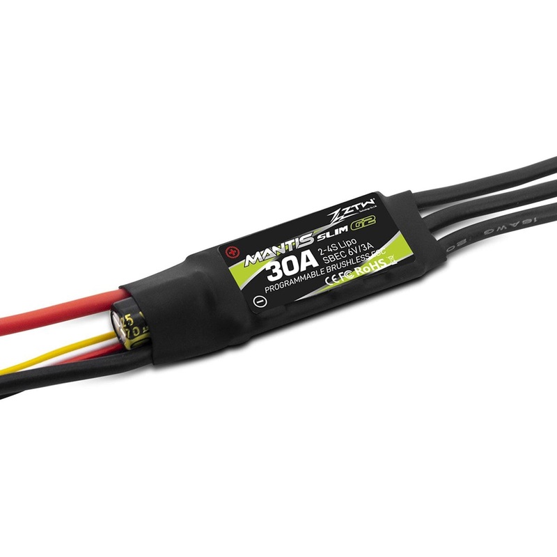 ZTW Mantis Slim G2 30A ESC with 3A SBEC