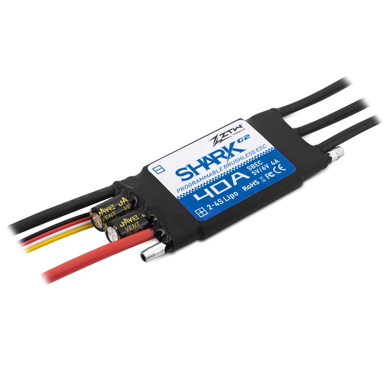 ZTW Shark G2 40A ESC with 4A SBEC