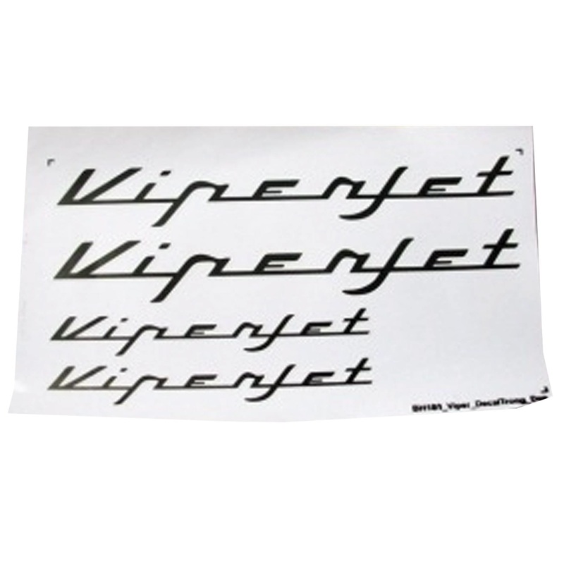 Black Horse 2000mm Viper Jet Turbine Decal Sheet