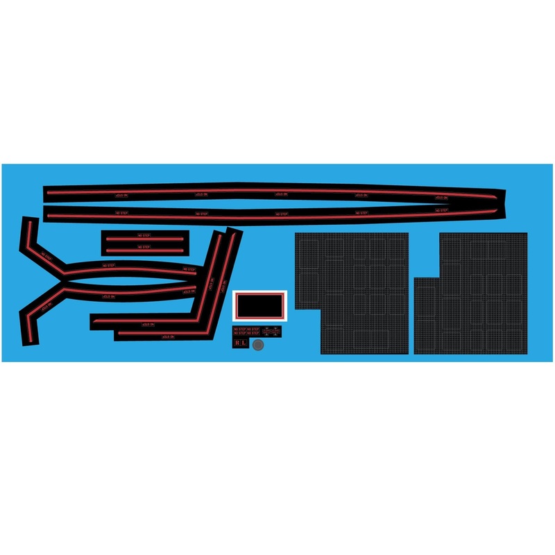 Freewing 70mm SR-71 Blackbird Decal Set A