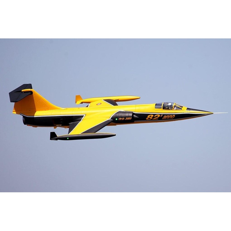 Freewing F-104 Starfighter Yellow 90mm EDF Jet - PNP