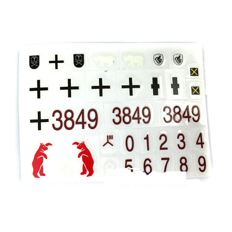 Heng Long 1/16 Scale German Panzer III Decal Set
