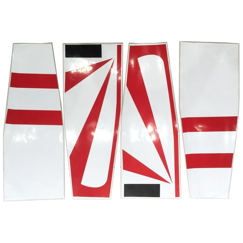 Nexa 1500mm CAP 10 Red/White Covering Set (Wing)