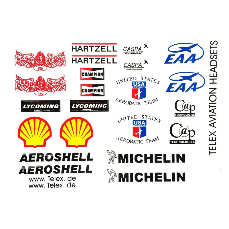Nexa 1500mm CAP 10 Red/White Decal Set