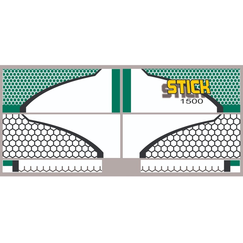 Nexa 1540mm Stick F-1500 Covering Set (Wing)