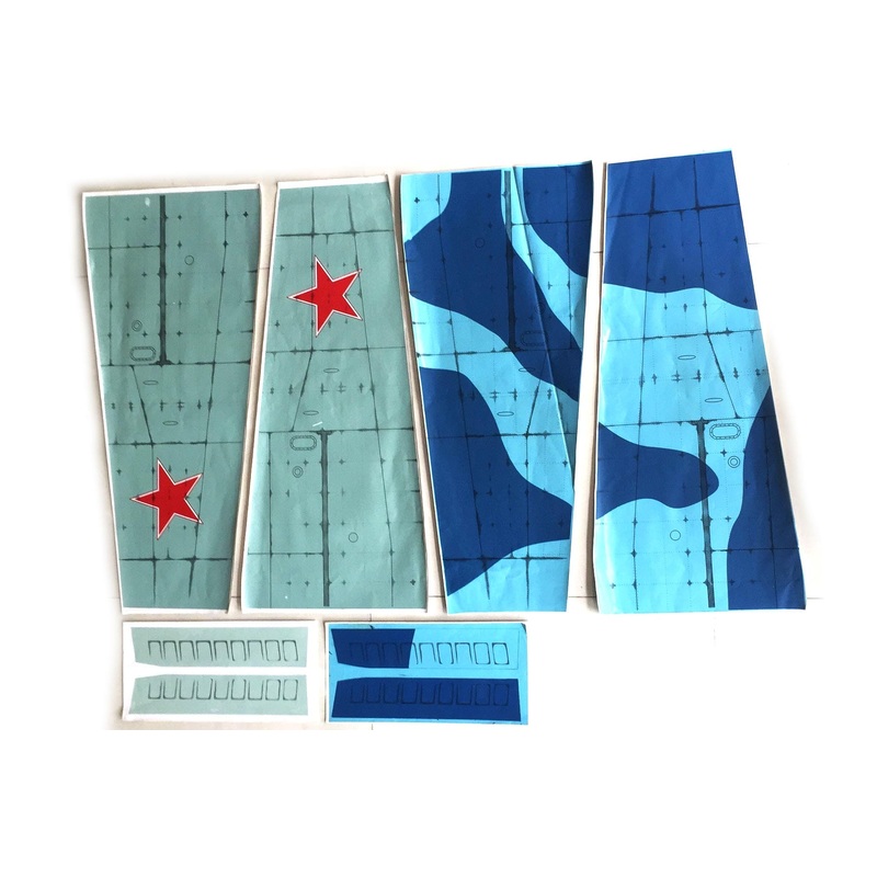 Nexa 1540mm Yakovlev Yak-9 Covering Set (Wing)