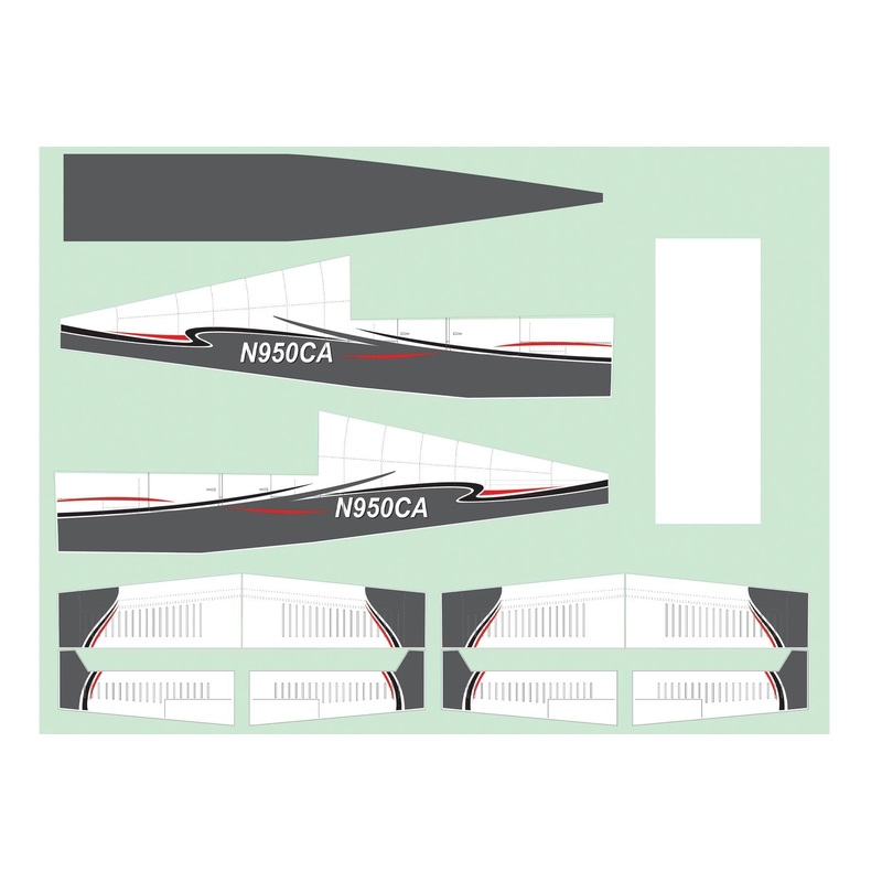 Nexa 1580mm G35 Sport V-Tail Covering Set (Fuselage and Tail)
