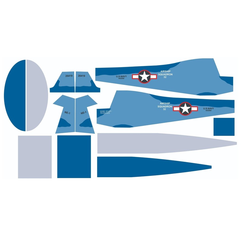 Nexa 2400mm NE-1 Cub Covering Set (Fuselage and Tail)