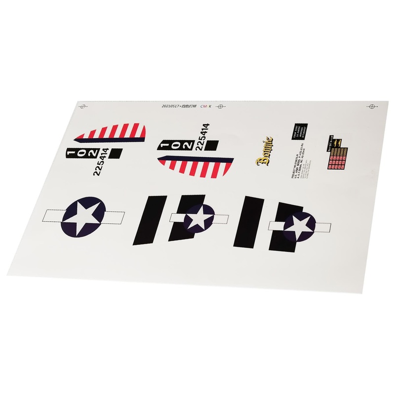 Skynetic 500mm Mini P-47 Razorback Decal Sheet