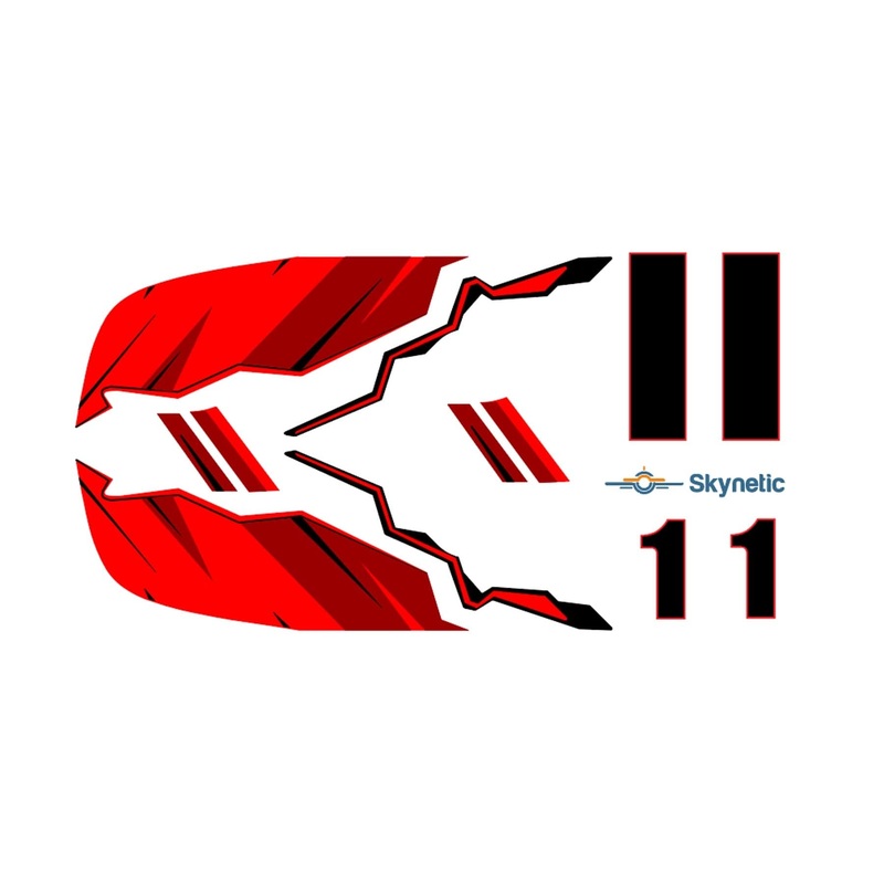 Skynetic 540mm Mini Finch Decal Sheet