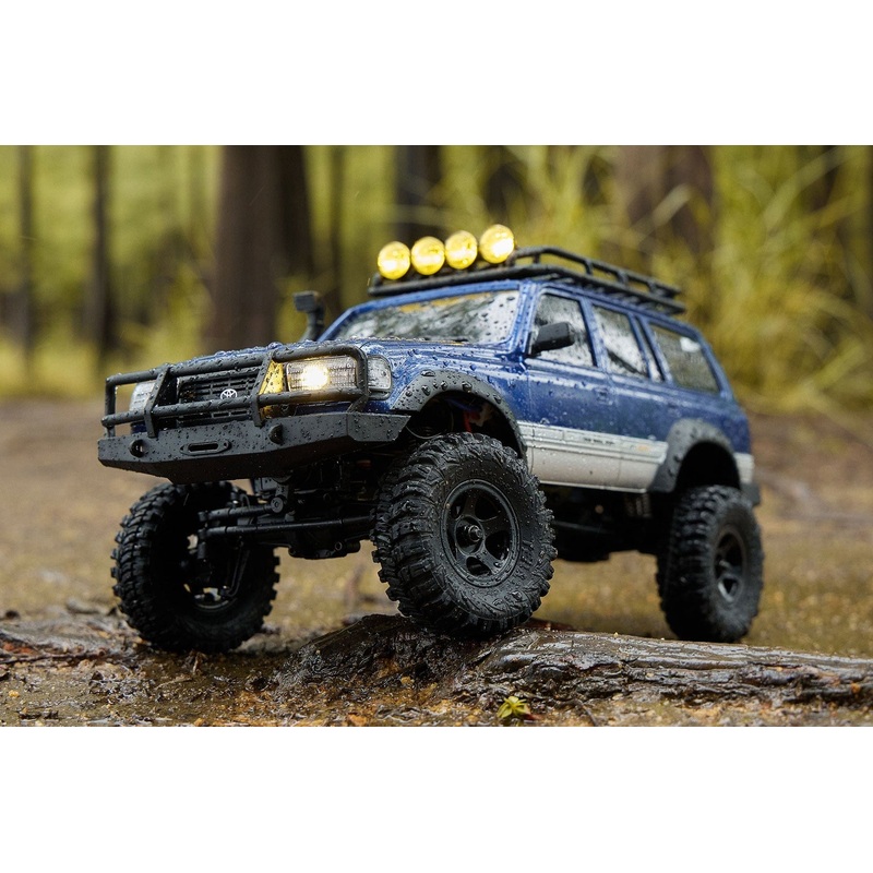 FMS FCX18 Toyota LC80 Blue 1/18 Scale 4WD Crawler - RTR