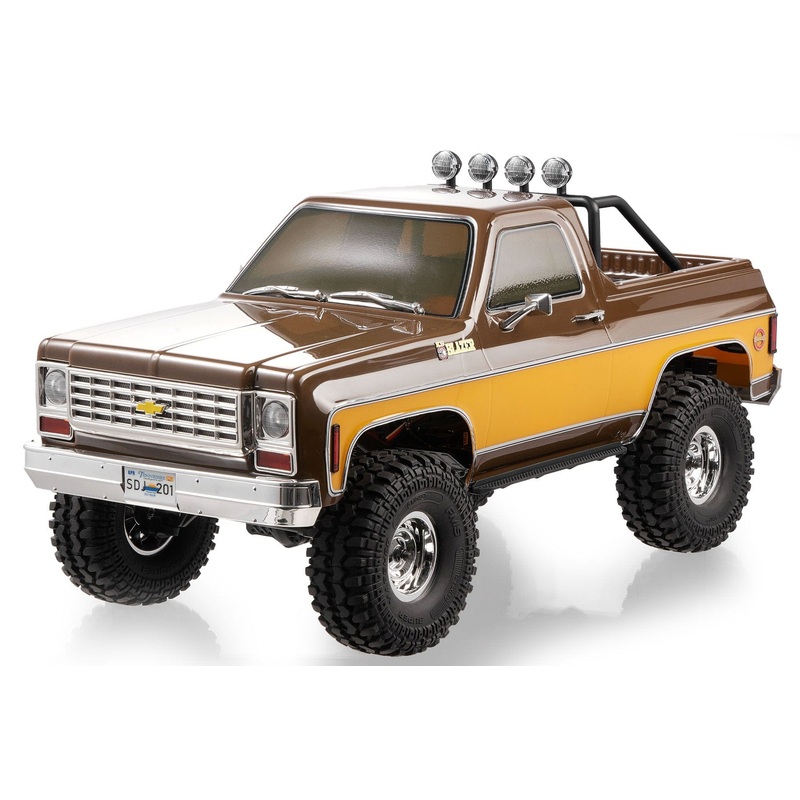 FMSFCX10 ChevyK5 BlazerBrown 1/10 Scale 4WD Crawler - RTR
