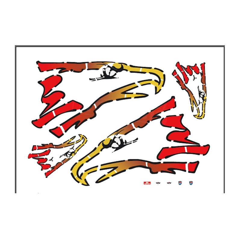Freewing 90mm EDF PLAAF J-10A Water Decal Set A
