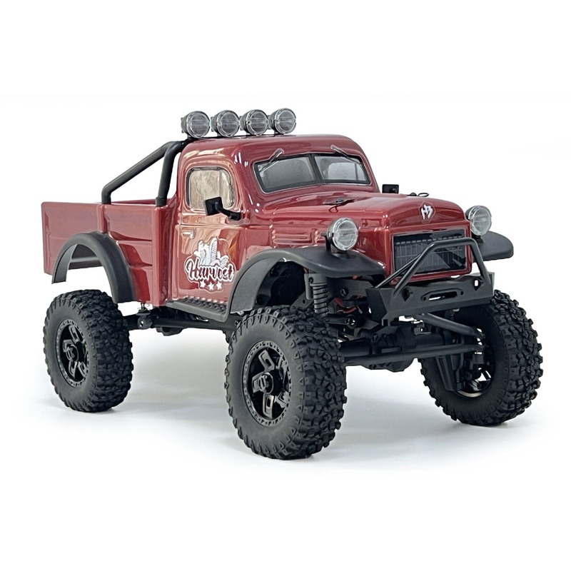 Hobby Plus CR18P EVO Maroon Harvest 1/18 Scale 4WD Mini Crawler - RTR