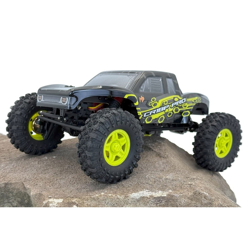 Hobby Plus CR18P Pro V3 Juice Up Yellow 1/18 Scale Brushless 4WD Mini Crawler - RTR