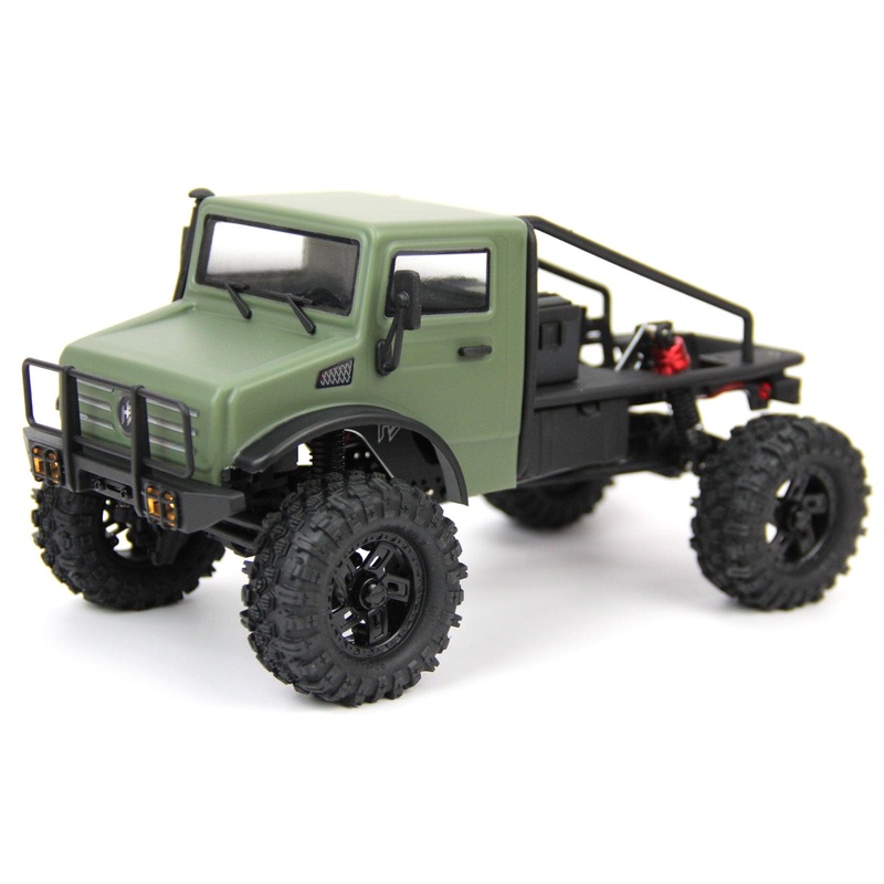 Hobby Plus CR18P V3 Matte Green Trail Hunter 1/18 Scale Brushless 4WD Mini Crawler - RTR