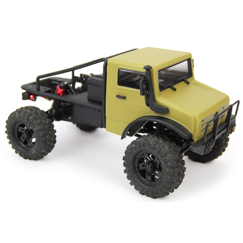 Hobby Plus CR18P V3 Matte Sand Trail Hunter 1/18 Scale Brushless 4WD Mini Crawler - RTR