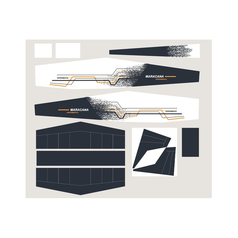 Nexa 1530mm Maracana Covering Set (Fuselage and Tail)