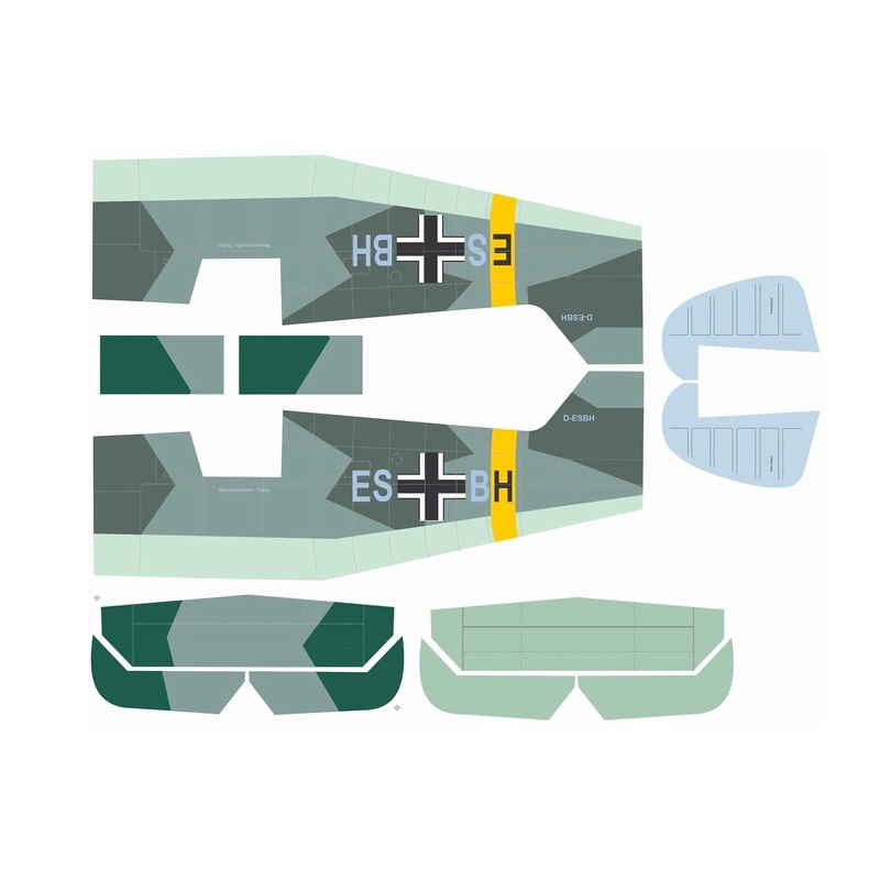 Nexa 1625mm Taifun Camo Covering Set - Fuselage and Tail