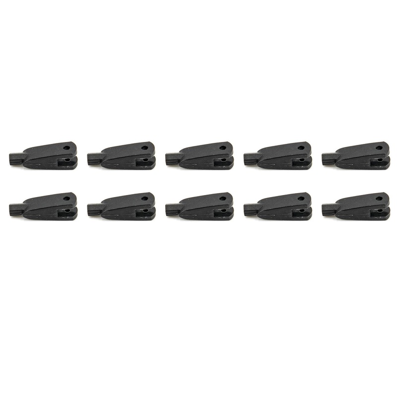 BenchCraft 3mm Nylon Clevises - Black (10 Pack)