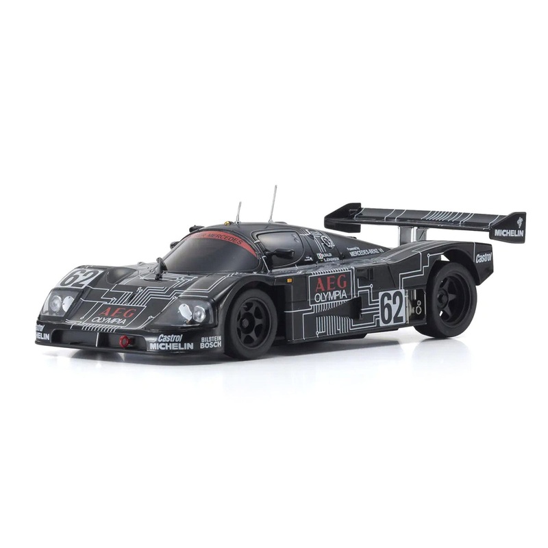 Kyosho Mini-Z Black Sauber-Mercedes C9 #62 LeMans 1988 MR-03 1/27 Scale RWD - RTR