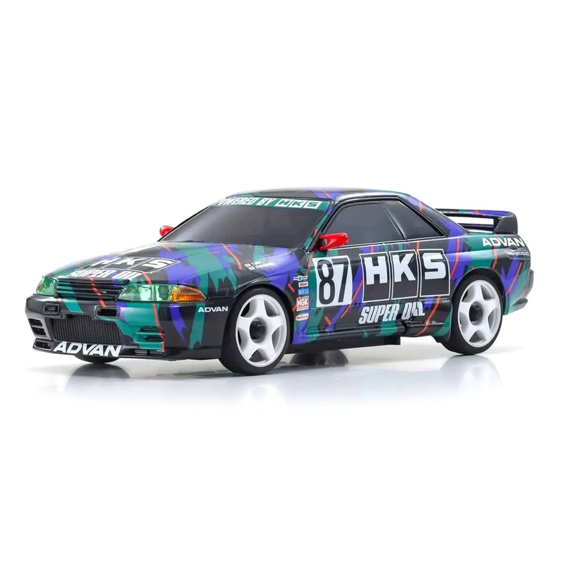Kyosho Mini-Z HKS Nissan Skyline R32 GT-R MA-020 1/27 Scale AWD Car - RTR