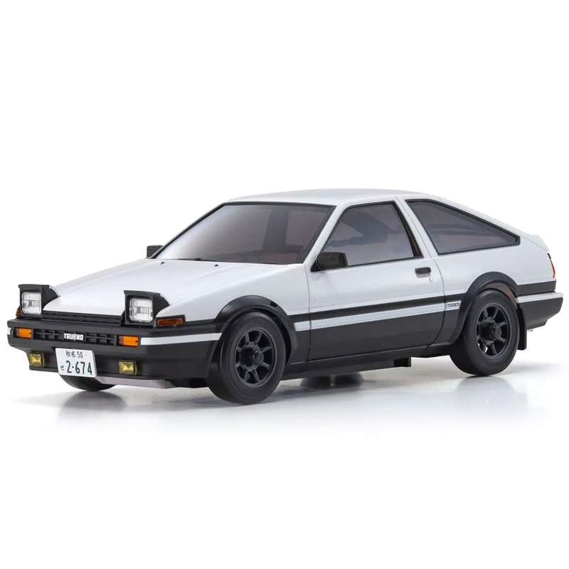 Kyosho Mini-Z Toyota Sprinter Trueno AE86 Intital D 1/27 Scale AWD Car - RTR