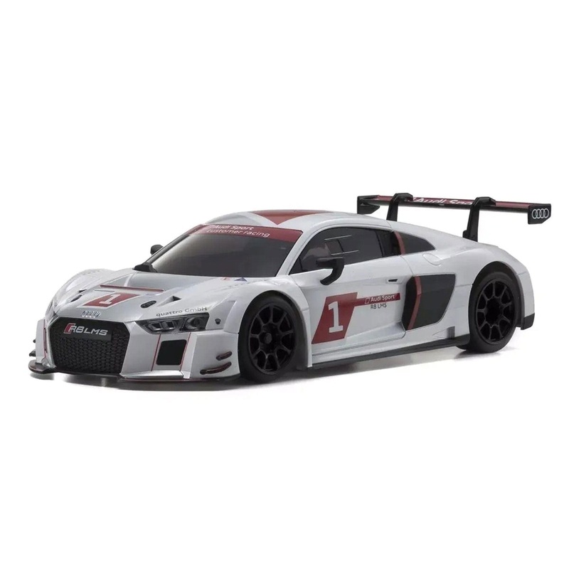 Kyosho Mini-Z White Audi R8 LMS 2015 MR-04 1/27 Scale RWD Car - RTR