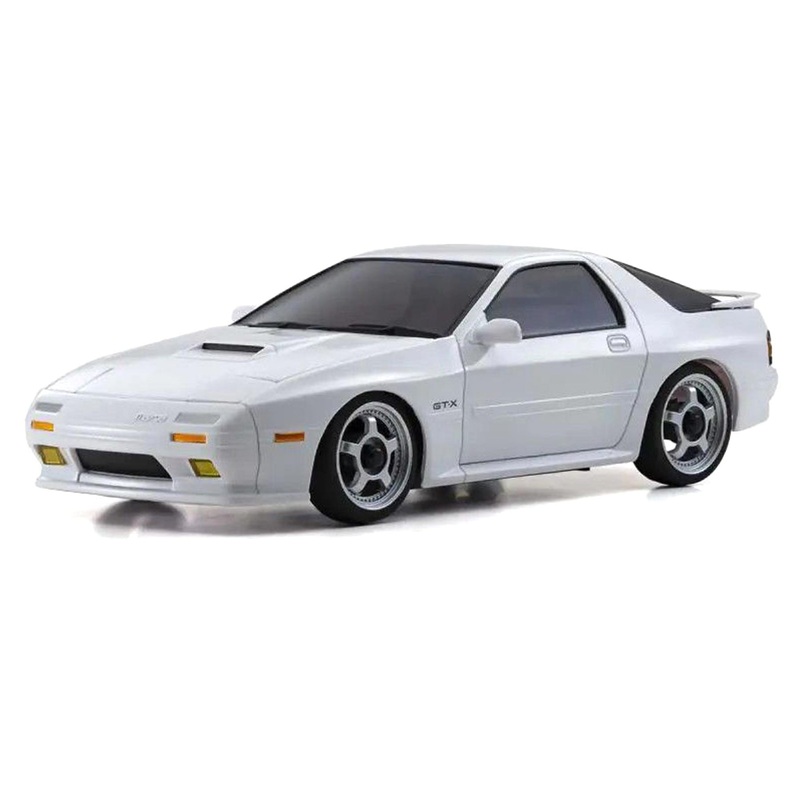Kyosho Mini-Z White Mazda Savanna RX-7 FC3S 1/27 Scale AWD Car - RTR
