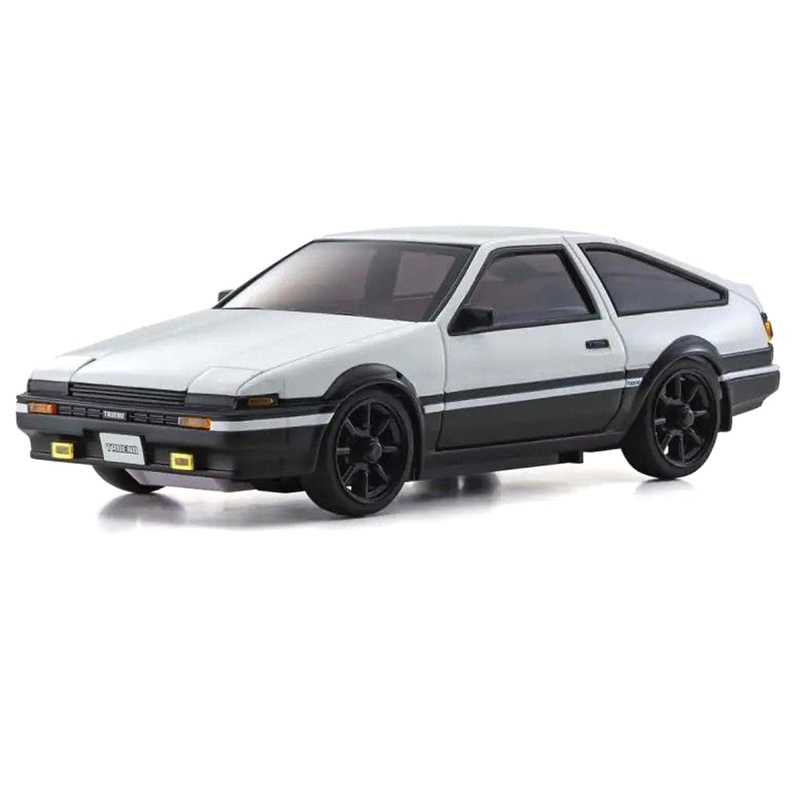 Kyosho Mini-Z White Toyota Sprinter Trueno AE86 1/27 Scale AWD Car - RTR
