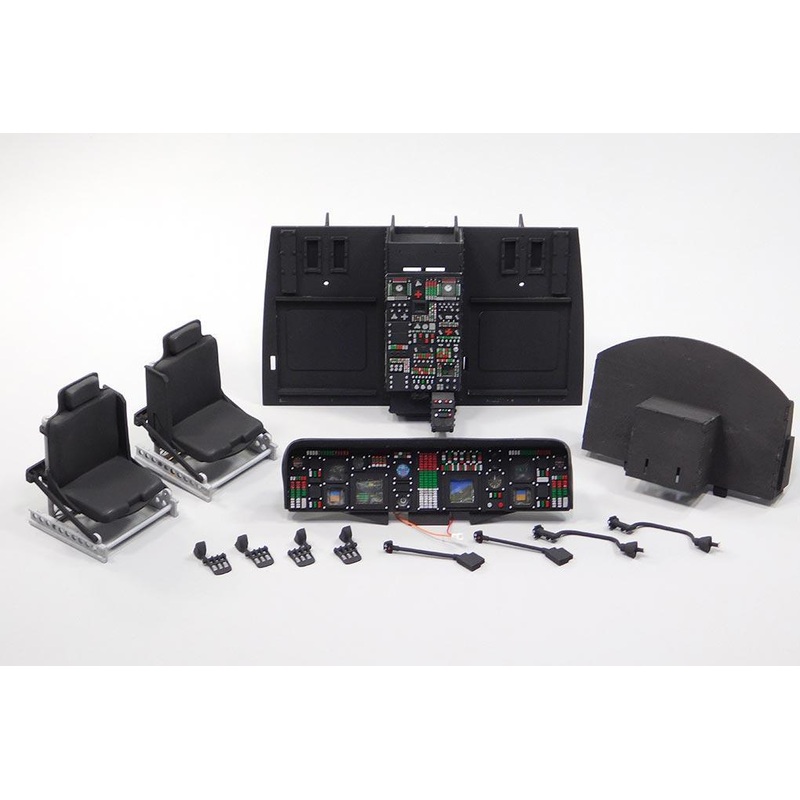 Roban 700 Size UH-60 Black Hawk Complete Cockpit Set