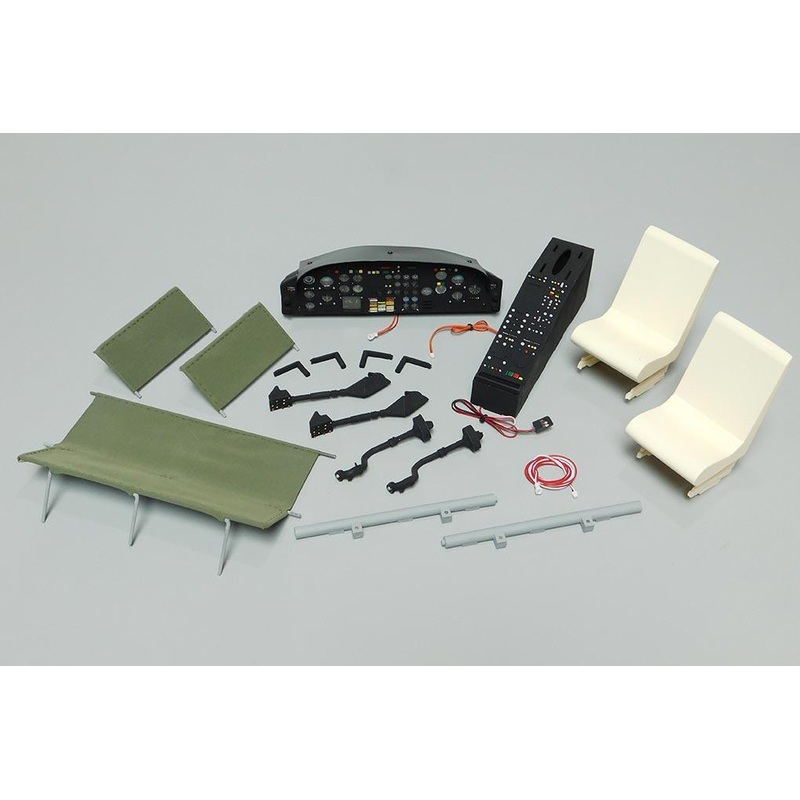 Roban 800 Size UH-1N Marines Complete Cockpit Set