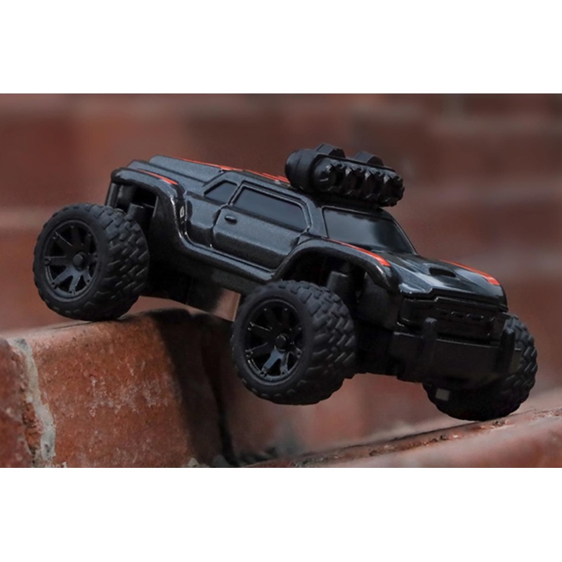 Turbo Racing Monster Truck Black 1/76 Scale 2WD - RTR