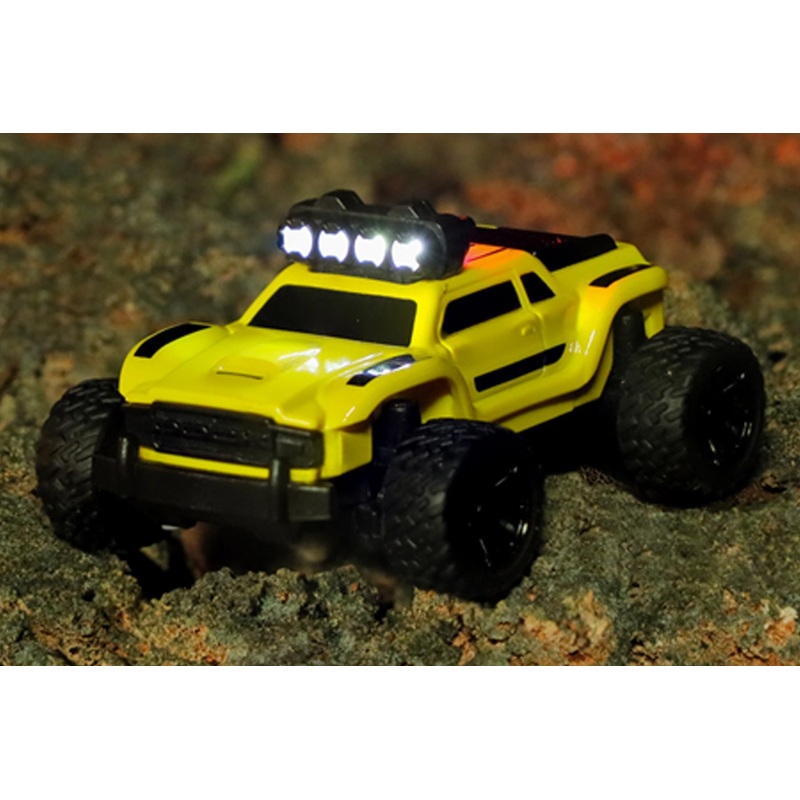 Turbo Racing Monster Truck Yellow 1/76 Scale 2WD - RTR