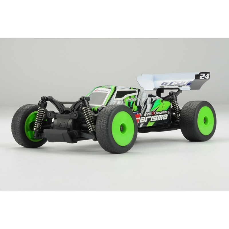 Carisma GT24B Racers Edition Green 1/24 Scale 4WD Brushless Buggy - RTR