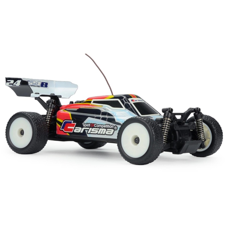 Carisma GT24B Racers Edition White 1/24 Scale 4WD Brushless Buggy - RTR