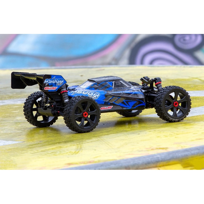 Team Corally Asuga XLR Blue Large Scale 4WD Monster Buggy - RTR