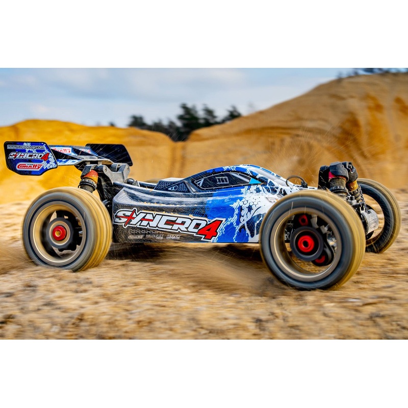 Team Corally Syncro 4 Blue 1/8 Scale Brushless 4WD EP Buggy - RTR
