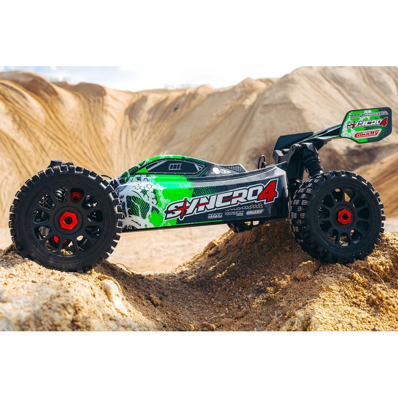 Team Corally Syncro 4 Green 1/8 Scale Brushless 4WD EP Buggy - RTR