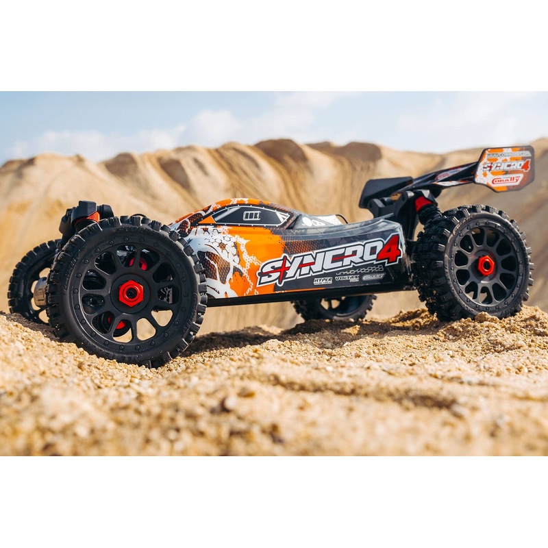 Team Corally Syncro 4 Orange 1/8 Scale Brushless 4WD EP Buggy - RTR