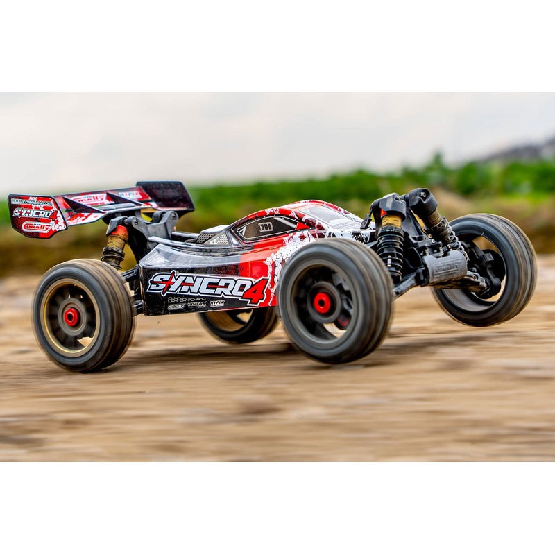 Team Corally Syncro 4 Red 1/8 Scale Brushless 4WD EP Buggy - RTR