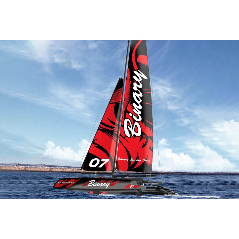 Bancroft Binary V2 400mm (15.7") Catamaran Sailboat - RTR