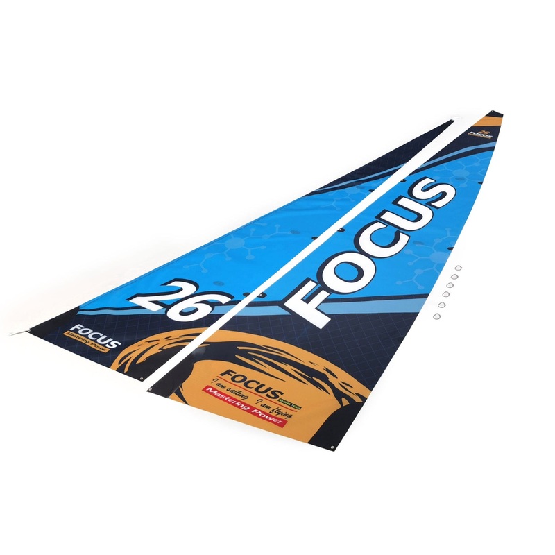 Bancroft Focus V3 Blue Main Sails and Jib Sails Set