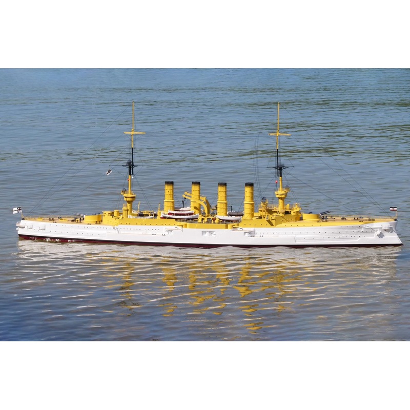 Bancroft Scharnhorst Peacetime Colors 1/100 Scale 1450mm (57") German Cruiser - RTR