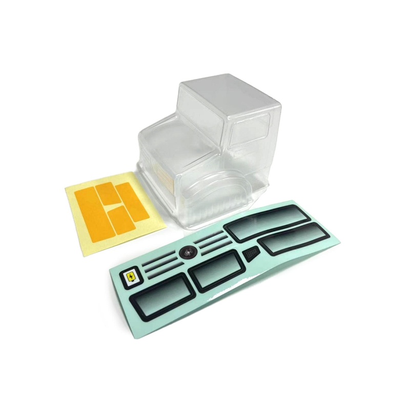 Hobby Plus 1/18 Scale Trail Hunter Clear Body