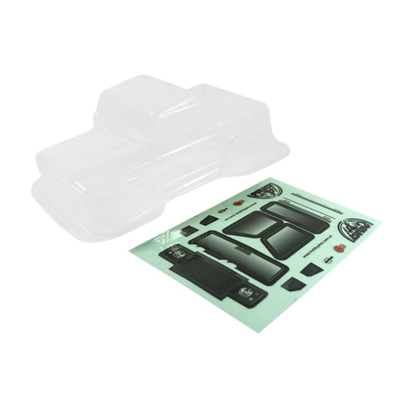 Hobby Plus 1/24 Scale Defender Clear Truck Cab Body