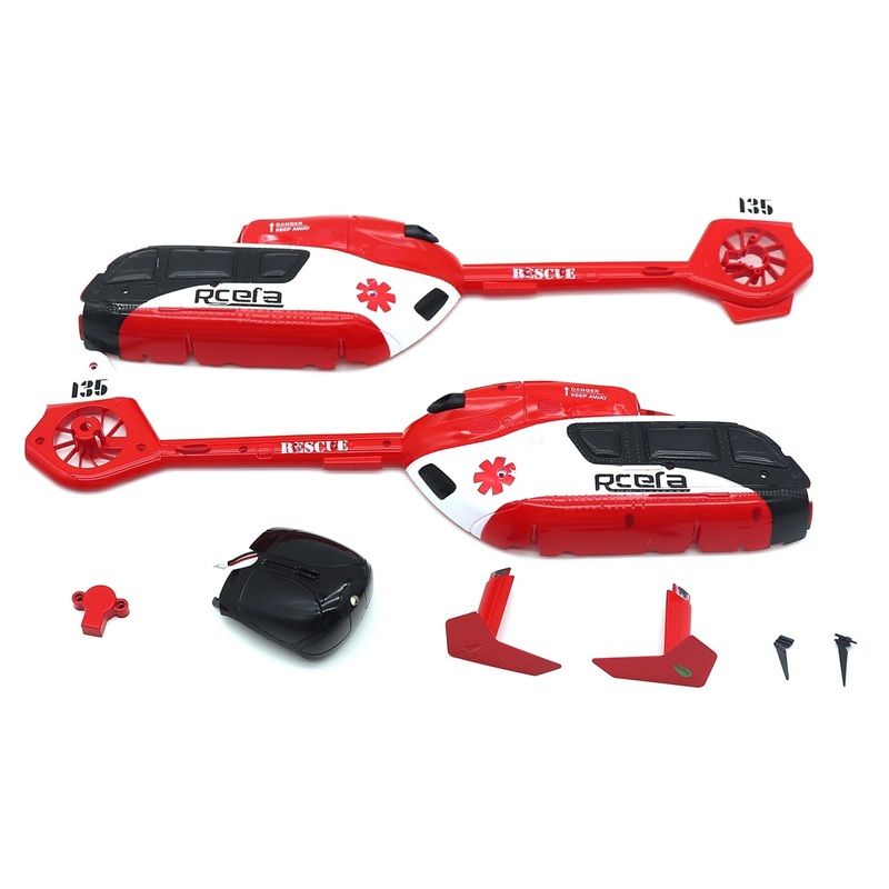 RotorScale 100 Size EC135 Body Shell