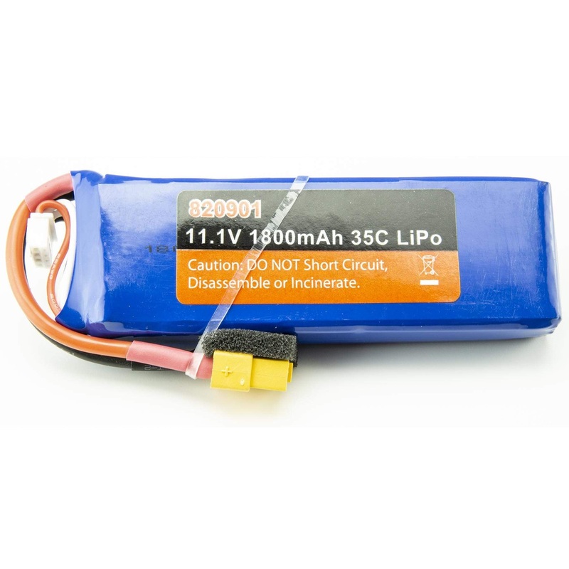 Bancroft 1800mAh 3S 11.1V 35C LiPo Battery with XT60 Connector