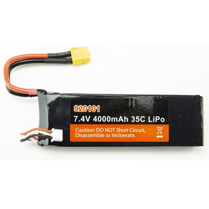 Bancroft 4000mAh 2S 7.4V 35C LiPo Battery with XT60 Connector