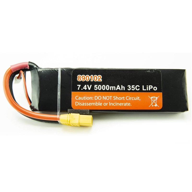 Bancroft 5000mAh 2S 7.4V 40C LiPo Battery with XT90 Connector